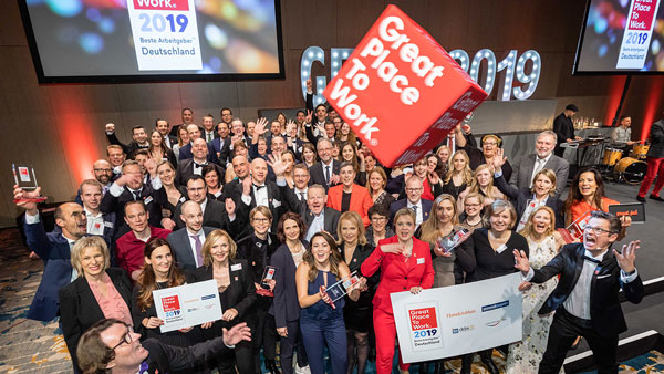 OMS wurde mit &quot;Great Place to Work&quot; als einer der besten Arbeitgeber in Deutschland ausgezeichnet