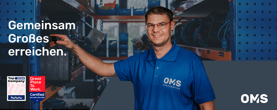 Elektrohelfer Prüftechnik (m/w/d)